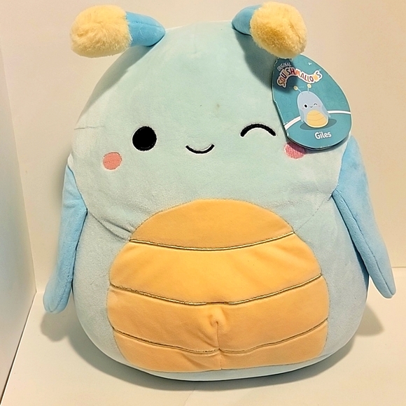 11" Summer 2023 Squishmallows Giles The Blue Grasshopper Brand New Release HTF - Picture 1 of 4